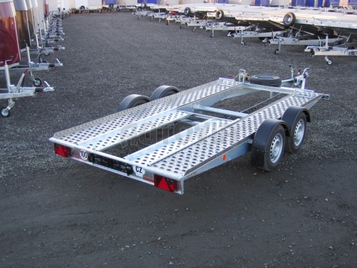 Dvouosý brzděný přívěs k přepravě automobilů PA 2,0 č.3