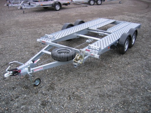 Dvouosý brzděný přívěs k přepravě automobilů PA 2,0 č.5