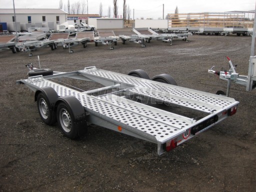 Dvouosý brzděný přívěs k přepravě automobilů PA 2,0 č.8