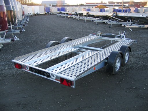 Dvouosý brzděný přívěs k přepravě automobilů PA 2,0 č.13