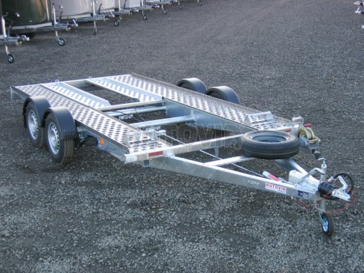 Dvouosý brzděný přívěs k přepravě automobilů PA 2,0 č.15
