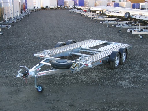 Dvouosý brzděný přívěs k přepravě automobilů PA 2,0 č.17