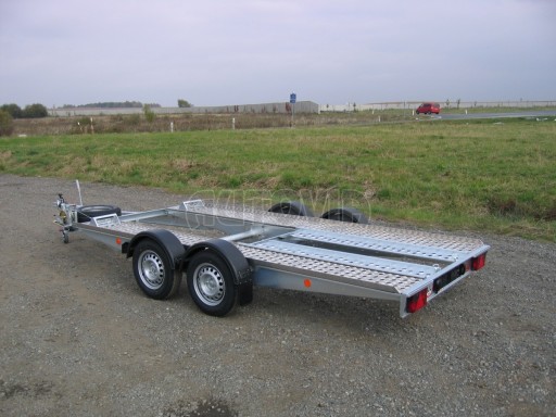 Dvouosý brzděný přívěs k přepravě automobilů PA 2,0 č.22