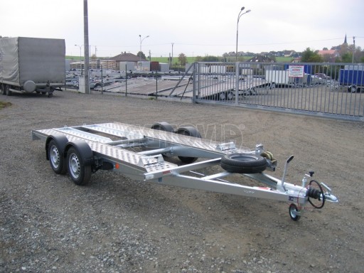 Dvouosý brzděný přívěs k přepravě automobilů PA 2,0 č.23