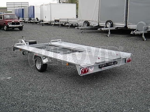 Jednonápravový brzděný přívěs KAR 08A č.2