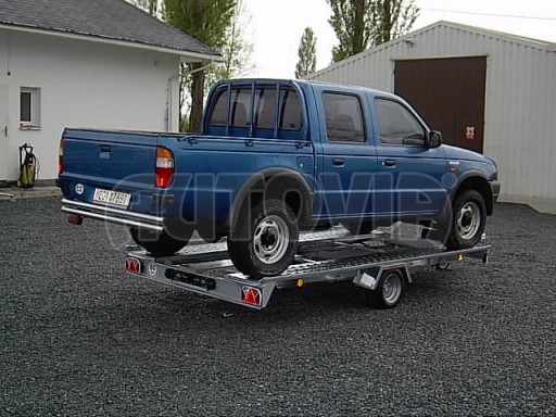 Jednonápravový brzděný přívěs KAR 08A č.13