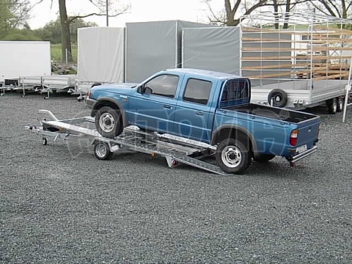 Jednonápravový brzděný přívěs KAR 08A č.14