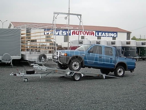 Jednonápravový brzděný přívěs KAR 08A č.16