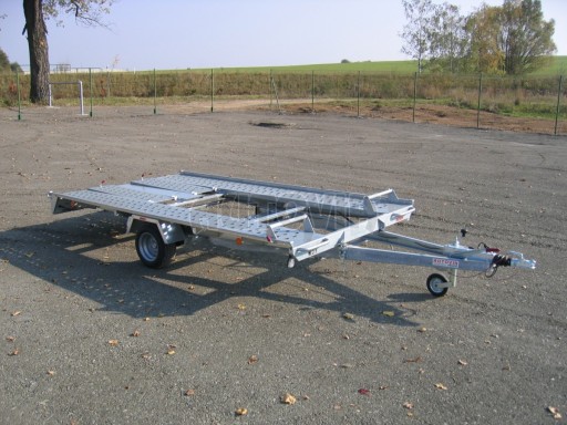 Jednonápravový brzděný přívěs KAR 08A č.17