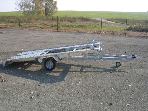 Jednonápravový brzděný přívěs KAR 08A č.21