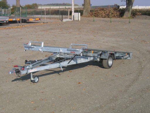 Jednonápravový brzděný přívěs KAR 08A č.24