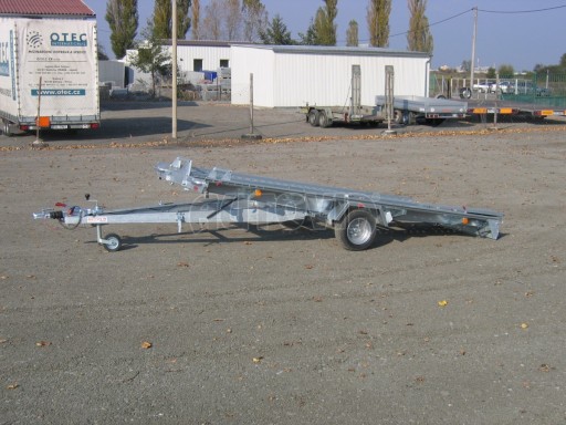 Jednonápravový brzděný přívěs KAR 08A č.25