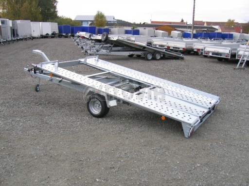 Jednonápravový brzděný přívěs KAR 08A č.29