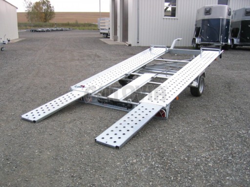 Jednonápravový brzděný přívěs KAR 08A č.34