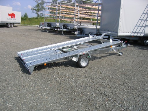 Jednonápravový brzděný přívěs KAR 08A č.36
