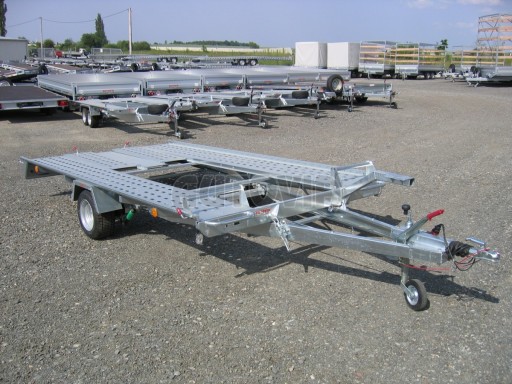 Jednonápravový brzděný přívěs KAR 08A č.37