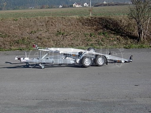 Dvouosý brzděný přívěs k přepravě automobilů PT 2,5T** č.6
