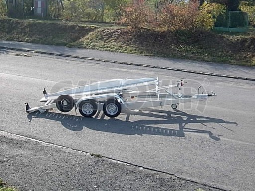 Dvouosý brzděný přívěs k přepravě automobilů PT 2,5T** č.14