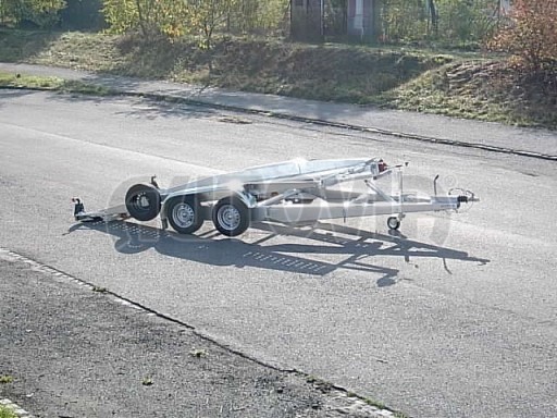 Dvouosý brzděný přívěs k přepravě automobilů PT 2,5T** č.15