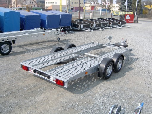 Dvouosý brzděný přívěs k přepravě automobilů PA 2,0B č.6