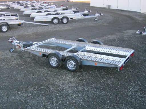 Dvouosý brzděný přívěs k přepravě automobilů PA 2,0B č.12