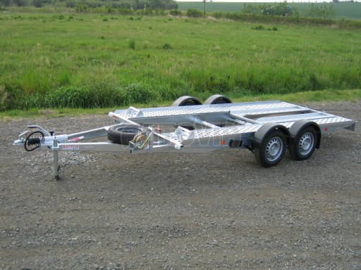 Dvouosý brzděný přívěs k přepravě automobilů PA 2,0B č.14