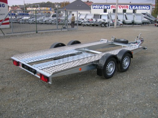 Dvouosý brzděný přívěs k přepravě automobilů PA 2,0B č.21