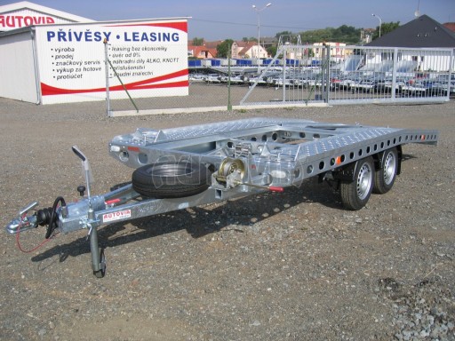 Dvouosý brzděný přívěs k přepravě automobilů PAV 2,0 č.13
