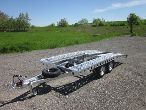 Dvouosý brzděný přívěs k přepravě automobilů PAV 2,0 č.17