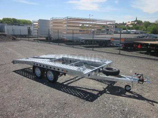 Dvouosý brzděný přívěs k přepravě automobilů PAV 2,0 č.19