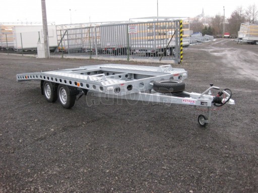 Dvouosý brzděný přívěs k přepravě automobilů PAV 2,0 č.29