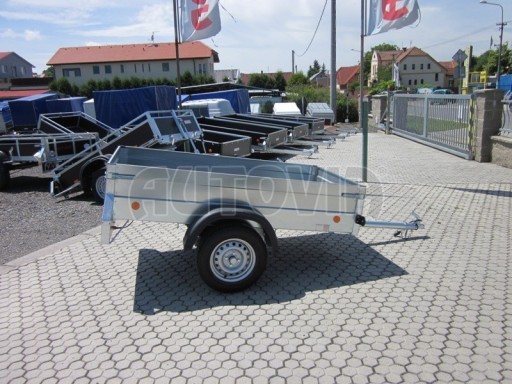 Jednoosý nebrzděný přívěs HD 3 750kg 2,06/1,10/0,35 č.4