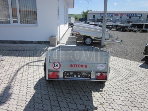 Jednoosý nebrzděný přívěs HD 3 750kg 2,06/1,10/0,35 č.28
