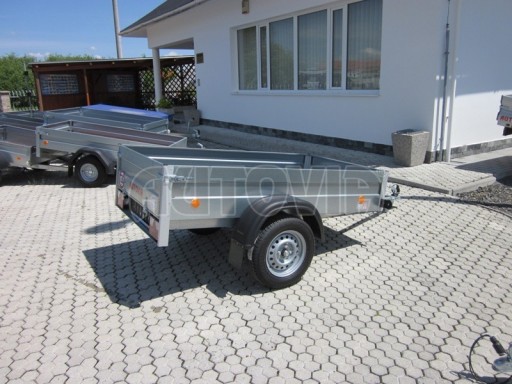 Jednoosý nebrzděný přívěs HD 3 750kg 2,06/1,10/0,35 č.3