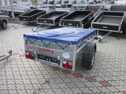 Jednoosý nebrzděný přívěs HD 3 750kg 2,06/1,10/0,35 č.33