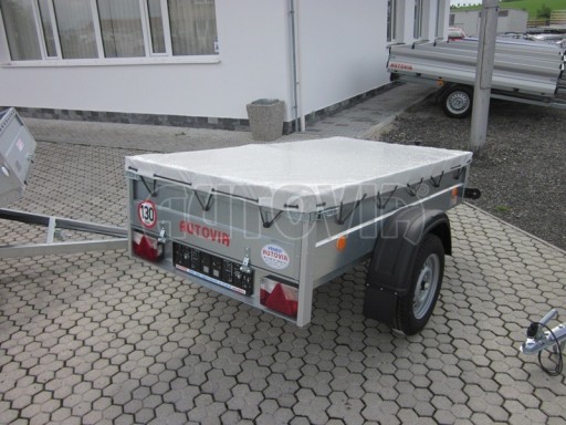 Jednoosý nebrzděný přívěs HD 3 750kg 2,06/1,10/0,35 č.34