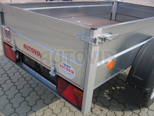 Jednoosý nebrzděný přívěs HD 3 750kg 2,06/1,10/0,35 č.35