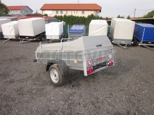 Jednoosý nebrzděný přívěs HD 3 750kg 2,06/1,10/0,35 č.43