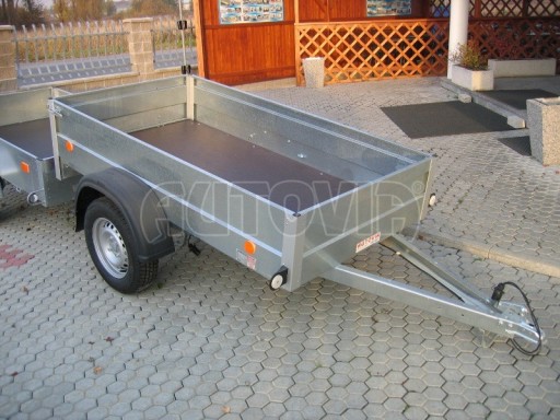Jednoosý nebrzděný přívěs HD 3 750kg 2,06/1,10/0,35 č.46