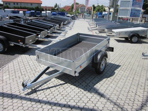 Jednoosý nebrzděný přívěs HD 7 2,06/1,25/0,35 č.3