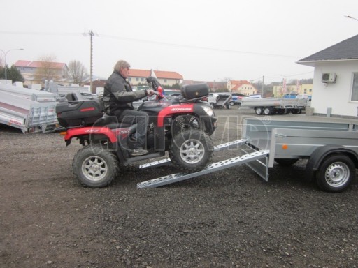 Jednoosý nebrzděný přívěs HD 7 2,06/1,25/0,35 č.8