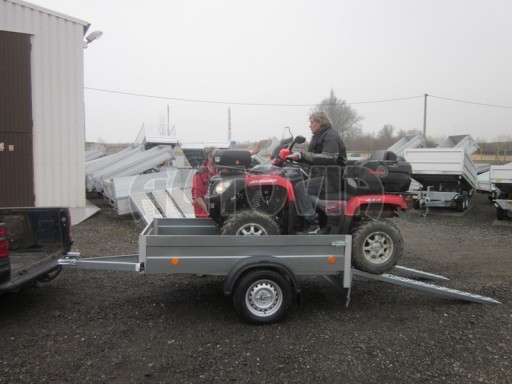 Jednoosý nebrzděný přívěs HD 7 2,06/1,25/0,35 č.11