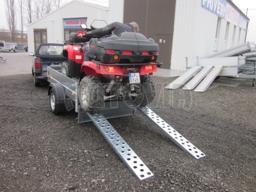 Jednoosý nebrzděný přívěs HD 7 2,06/1,25/0,35 č.12