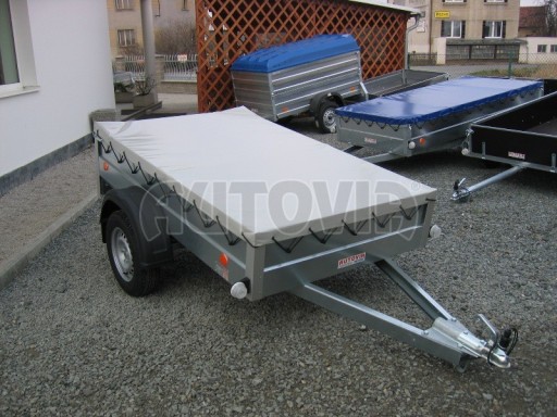 Jednoosý nebrzděný přívěs HD 7 2,06/1,25/0,35 č.14