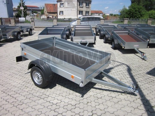 Jednoosý nebrzděný přívěs HD 7 2,06/1,25/0,35 č.2