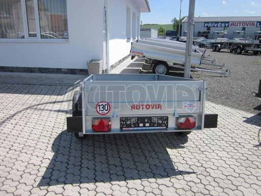 Jednoosý nebrzděný přívěs HD 7 2,06/1,25/0,35 č.4