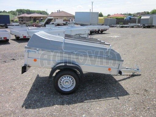 Jednoosý nebrzděný přívěs HD 7 2,06/1,25/0,35 č.23