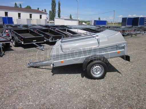 Jednoosý nebrzděný přívěs HD 7 2,06/1,25/0,35 č.24