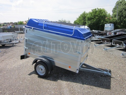 Jednoosý nebrzděný přívěs HD 7 2,06/1,25/0,35 č.26
