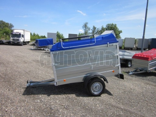 Jednoosý nebrzděný přívěs HD 7 2,06/1,25/0,35 č.27